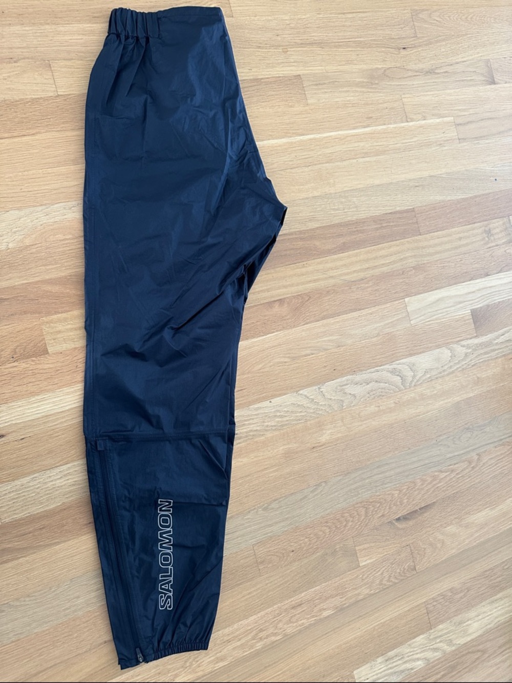 Salomon Men's Blqck Lightweight Bonatti Jogger Rain Pants size M - Picture 5 of 6